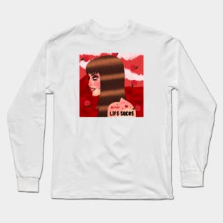 Blood Orange Long Sleeve T-Shirt